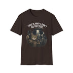 This Is Why I Don't Go Outside - Cat Alien T-Shirt