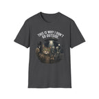 This Is Why I Don't Go Outside - Cat Alien T-Shirt