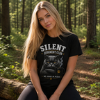 British Shorthair Cat “We Judge in Peace” Tee