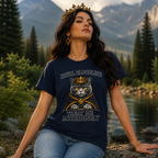 Royal Bloodline British Shorthair Cat Shirt – Treat Me Accordingly Funny Queen Cat Graphic Tee