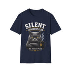 British Shorthair Cat “We Judge in Peace” Tee