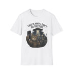 This Is Why I Don't Go Outside - Cat Alien T-Shirt